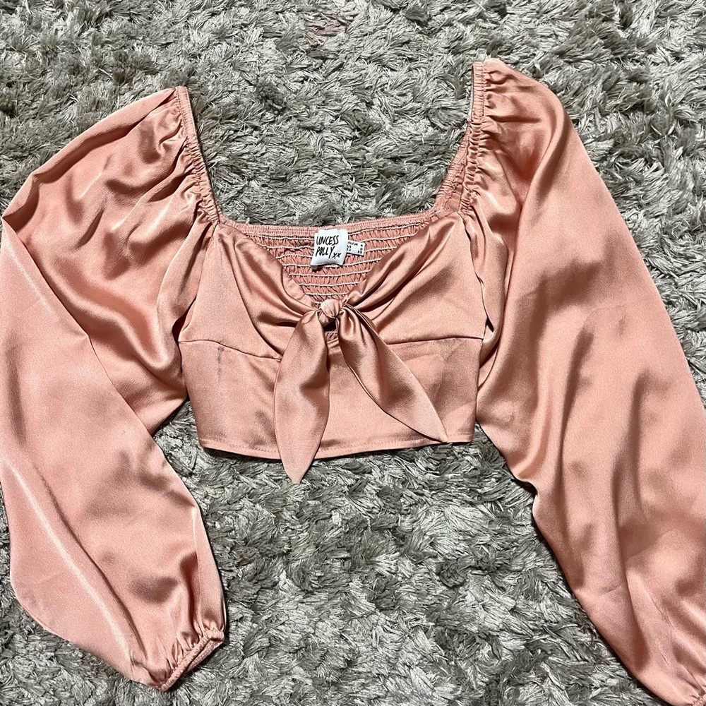 NWOT Princess Polly Satin Top